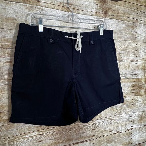 TOMMY HILFIGER VINTAGE CASUAL CLASSIC COTTON EVERYDAY PREPPY CHINO SHORTS SZ. 8 - Picture 2 of 7